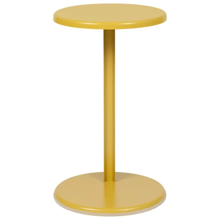 Hem Lolly side table, ochre yellow