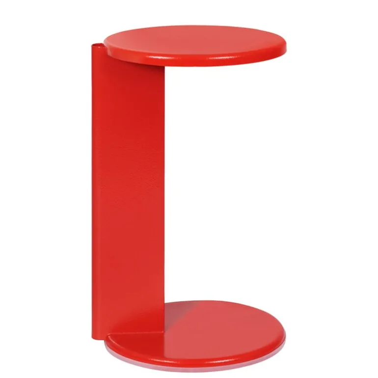Hem Lolly side table, traffic red