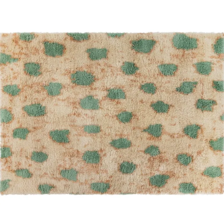 Hem Monster rug, 250 x 350 cm, turquoise - peach