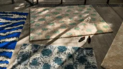 Hem Monster rug, 250 x 350 cm, turquoise - peach