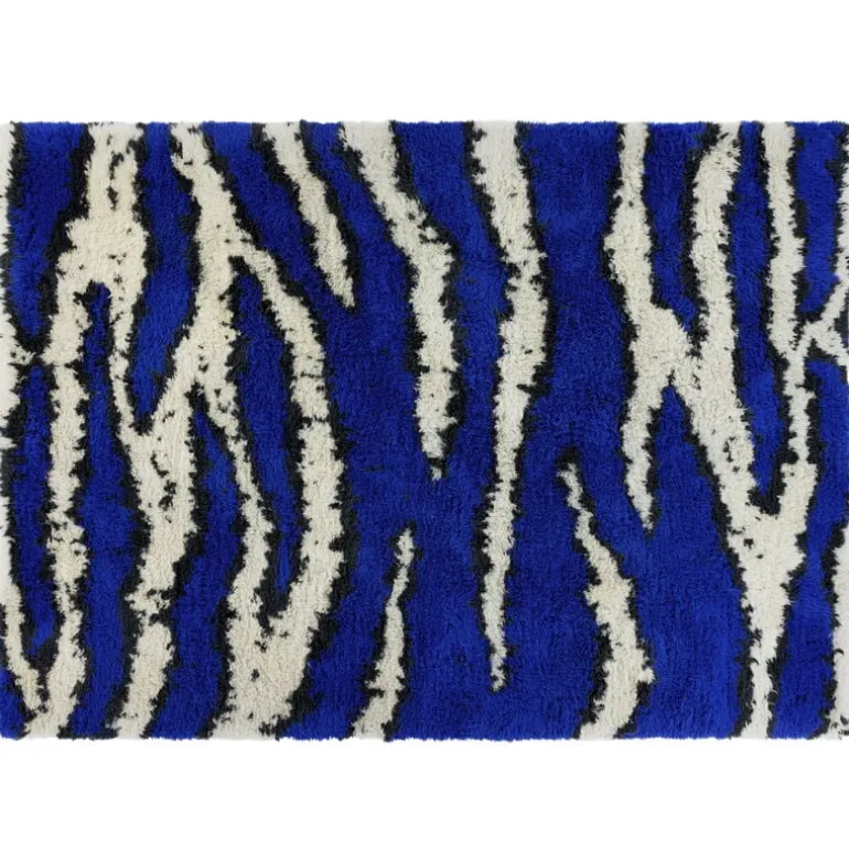 Hem Monster rug, 250 x 350 cm, ultramarine blue - off white
