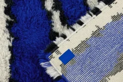 Hem Monster rug, 250 x 350 cm, ultramarine blue - off white