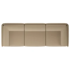 Hem Palo Block 3-seater sofa, low back with armrests, beige