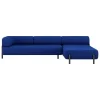 Hem Palo corner sofa, right, cobalt