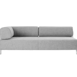 Hem Palo 2-seater chaise, left, grey