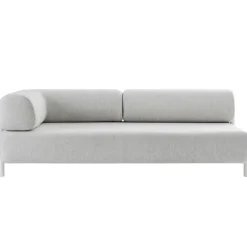 Hem Palo 2-seater chaise, left, chalk