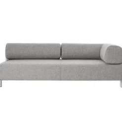 Hem Palo 2-seater chaise, right, grey