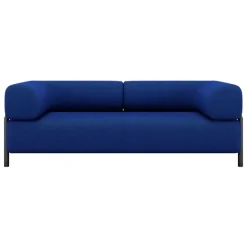 Hem Palo 2-seater sofa with armrests, cobalt