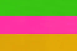 Hem Pesa candle holder, medium, green - magenta - honey yellow