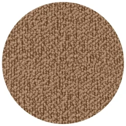 Hem Puffy lounge chair,  sawdust boucle - cream steel