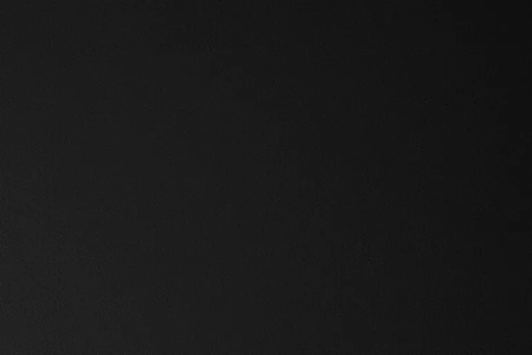 Hem Puffy ottoman, black leather - stainless steel