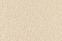 Hem Puffy ottoman, eggshell boucle - cream steel