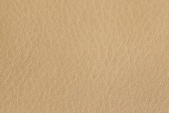 Hem Puffy ottoman, sand leather - stainless steel