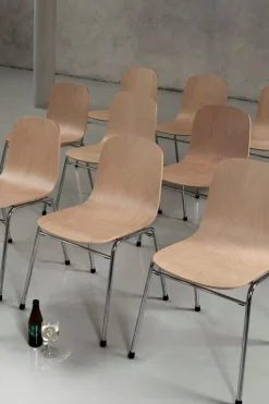 Hem Touchwood chair, natural beech - chrome