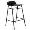Hem Touchwood counter stool, 65 cm, black- black steel