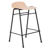 Hem Touchwood counter stool, 65 cm, natural beech - black steel