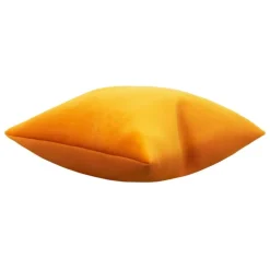 Hem Velvet cushion, 50 x 50 cm, ochre