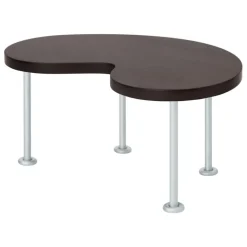 Hem Worm coffee table, small, brown - steel