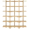 Hem Zig Zag high shelf, oak