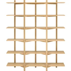 Hem Zig Zag high shelf, oak
