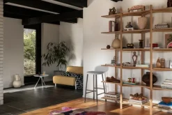 Hem Zig Zag high shelf, oak