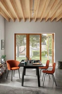 Hem Zig Zag media shelf, walnut