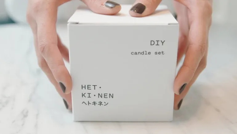 Hetkinen DIY/refill candle set