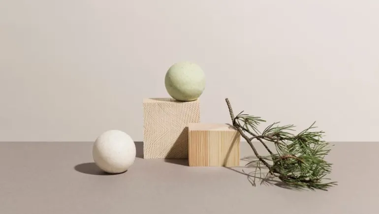 Hetkinen Salt soap, pine - peppermint