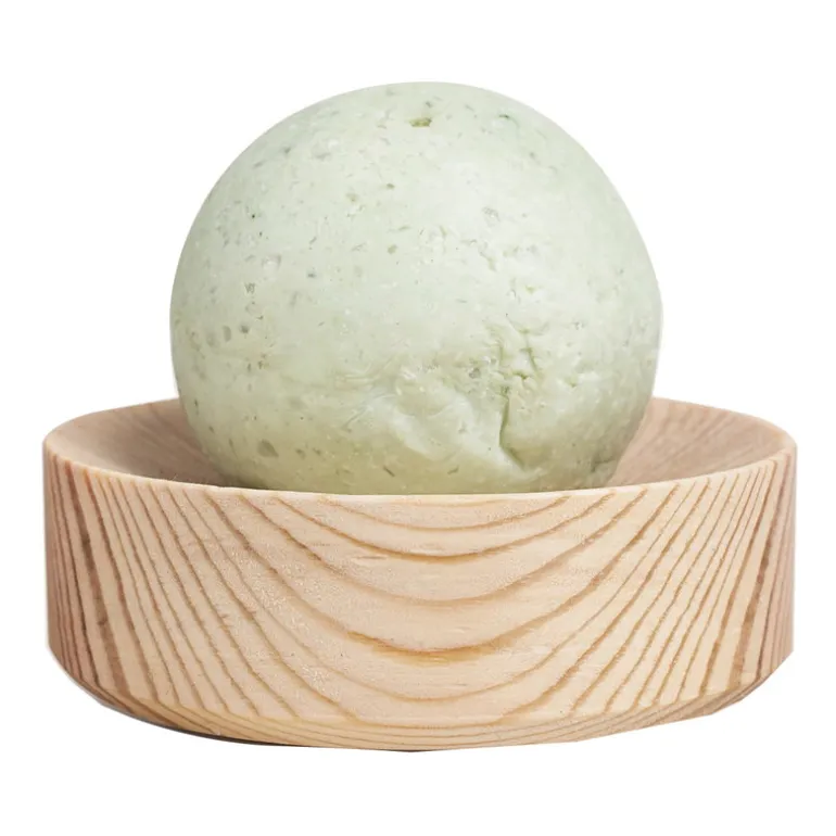 Hetkinen Salt soap set, round, eucalyptus - lemon