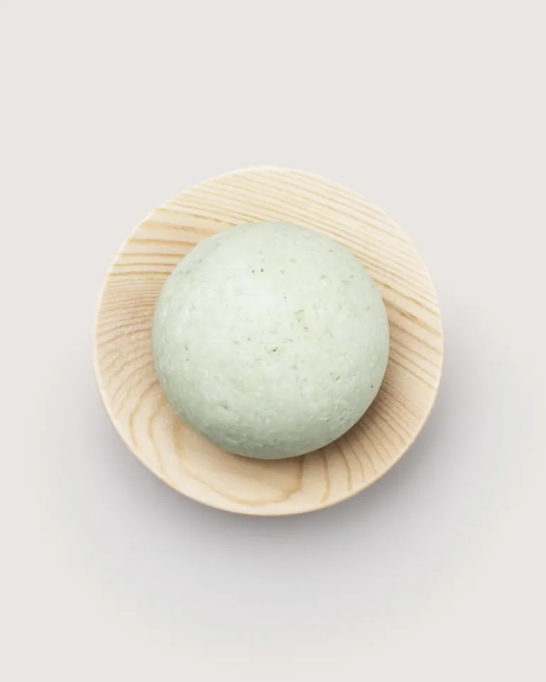 Hetkinen Salt soap set, round, eucalyptus - lemon