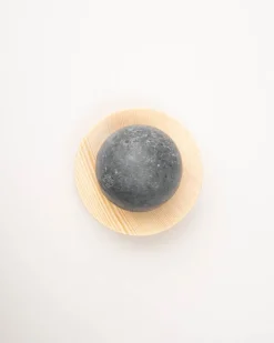 Hetkinen Salt soap set, round, crowberry - spruce