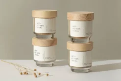 Hetkinen Veggie wax candle, smoke sauna