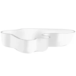 Iittala Aalto bowl, 262 x 50 mm, white