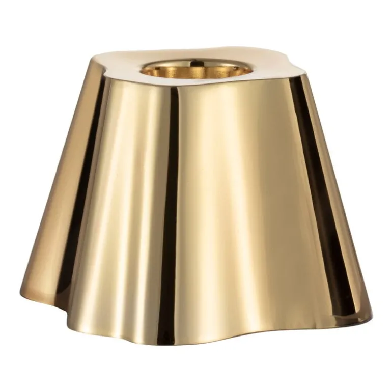 Iittala Aalto candleholder, 50 mm, brass