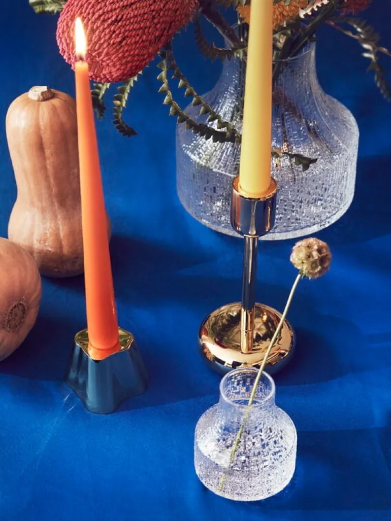 Iittala Aalto candleholder, 50 mm, brass