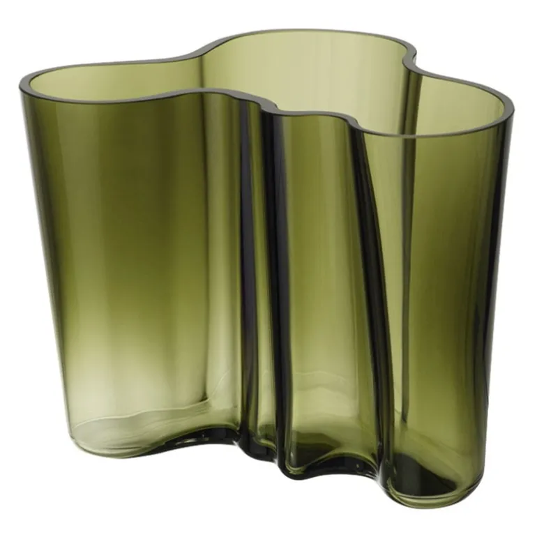 Iittala Aalto vase 160 mm, moss green