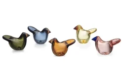 Iittala Birds by Toikka Flycatcher, copper - lemon