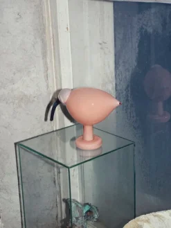 Iittala Birds by Toikka Ibis, salmon pink