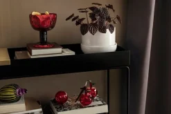 Iittala Glass apple, 3 pcs, red