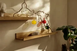 Iittala Glass apple, 3 pcs, red