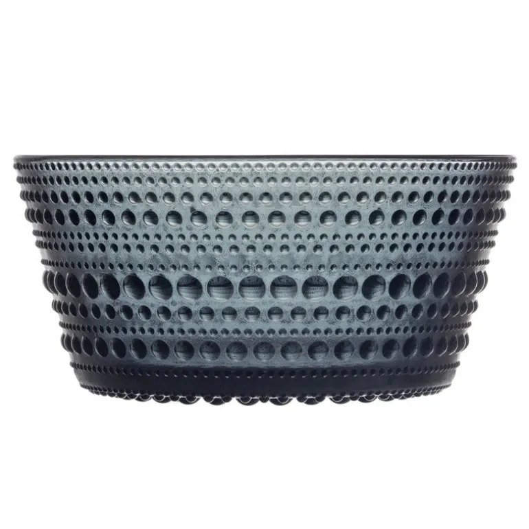 Iittala Kastehelmi bowl 23 cl, dark grey