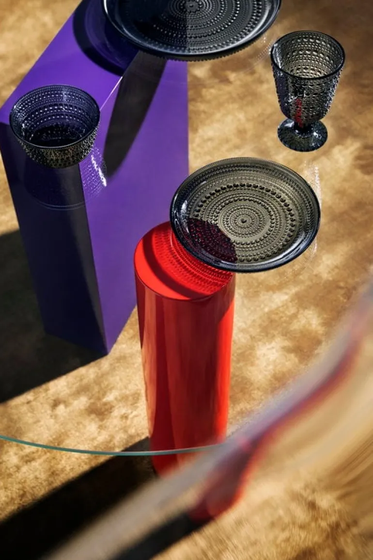 Iittala Kastehelmi bowl 23 cl, dark grey