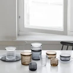 Iittala Kastehelmi jar 116 x 57 mm, clear