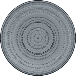 Iittala Kastehelmi plate 315 mm, dark grey
