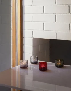 Iittala Kastehelmi tealight candleholder 64 mm,  linen