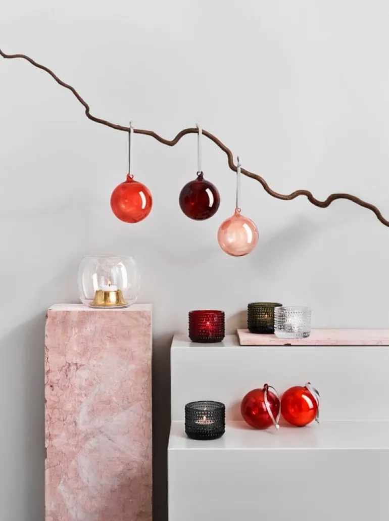 Iittala Kastehelmi tealight candleholder 64 mm, clear