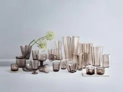 Iittala Kastehelmi universal glass 26 cl, 2 pcs, linen