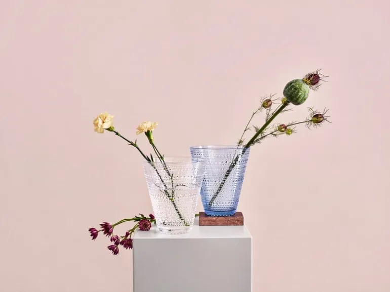 Iittala Kastehelmi vase 154 mm, clear