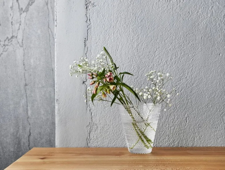 Iittala Kastehelmi vase 154 mm, clear