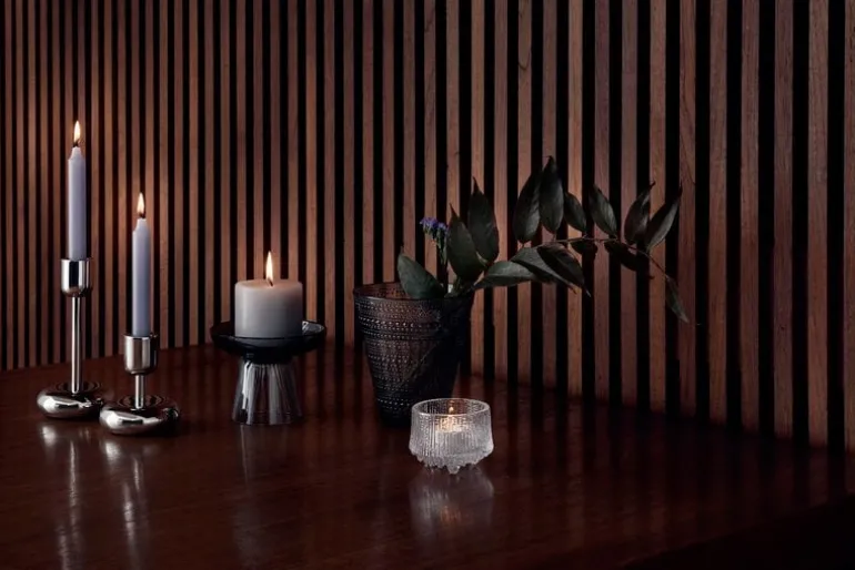 Iittala Kastehelmi vase 154 mm, grey